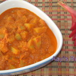 Potato in Coconut Curry (Batate Song) – No onion version
