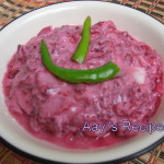 Beetroot Salad (Beetroot Kosambari / Kosambir)