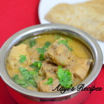 Chicken Curry with Tomato - Onion Paste