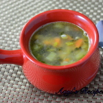 Kale and white bean soup