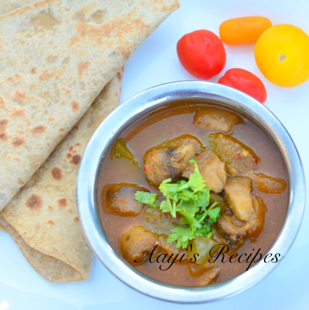 Mushroom – Capsicum Gravy