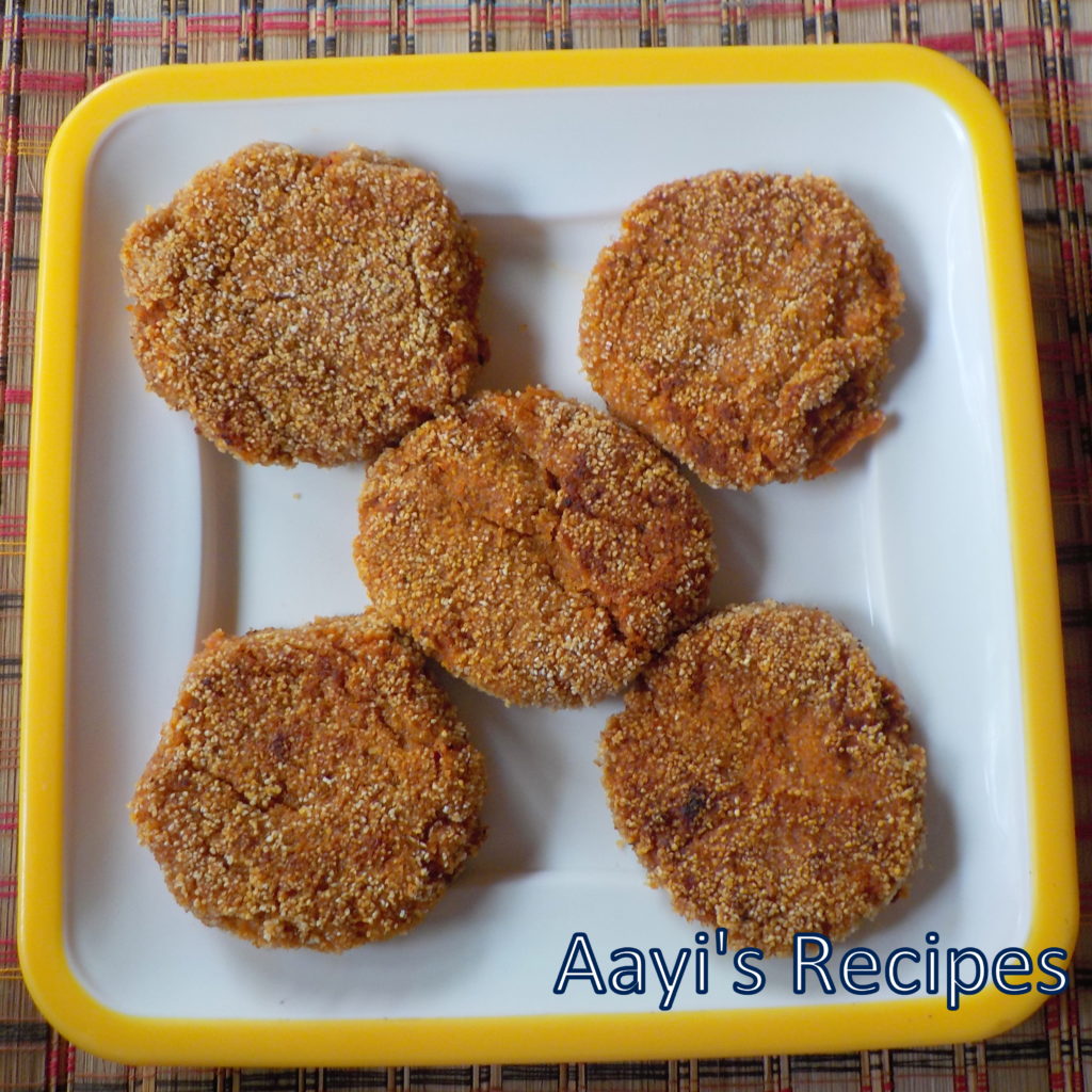 Jackfruit Seed Vada (Bikna Vade)