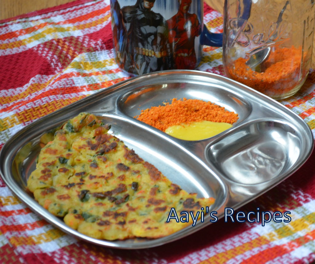 Moringa Leaves Rotti (Maskasangi Palle Rotti)