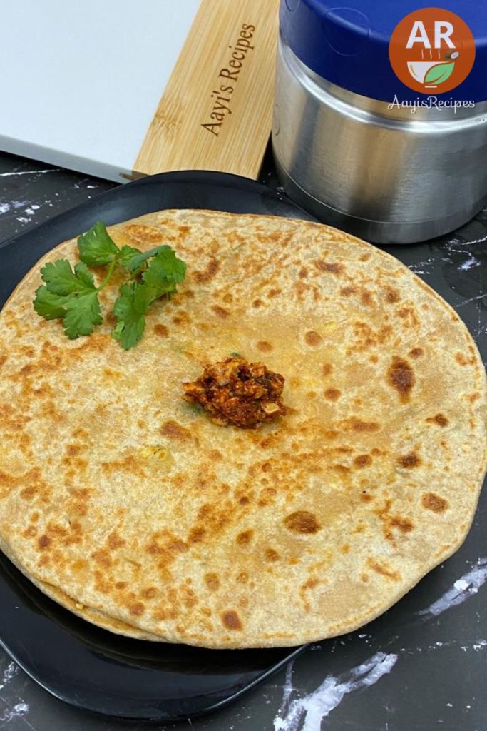 Chickpeas Parathas