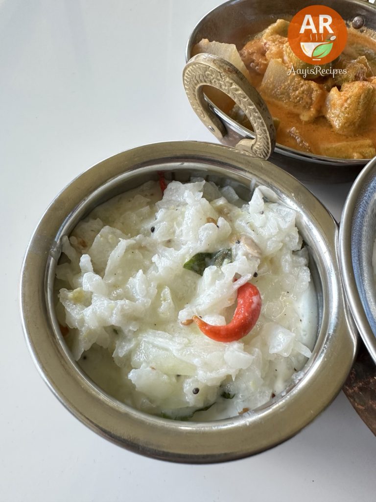 Ashgourd Raita (Kuvale Raita)