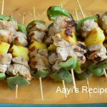 Grilled Chicken-Vegetable Kababs
