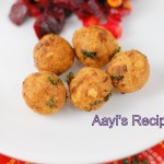 Chickpeas Vadas – Inspired by Falafel