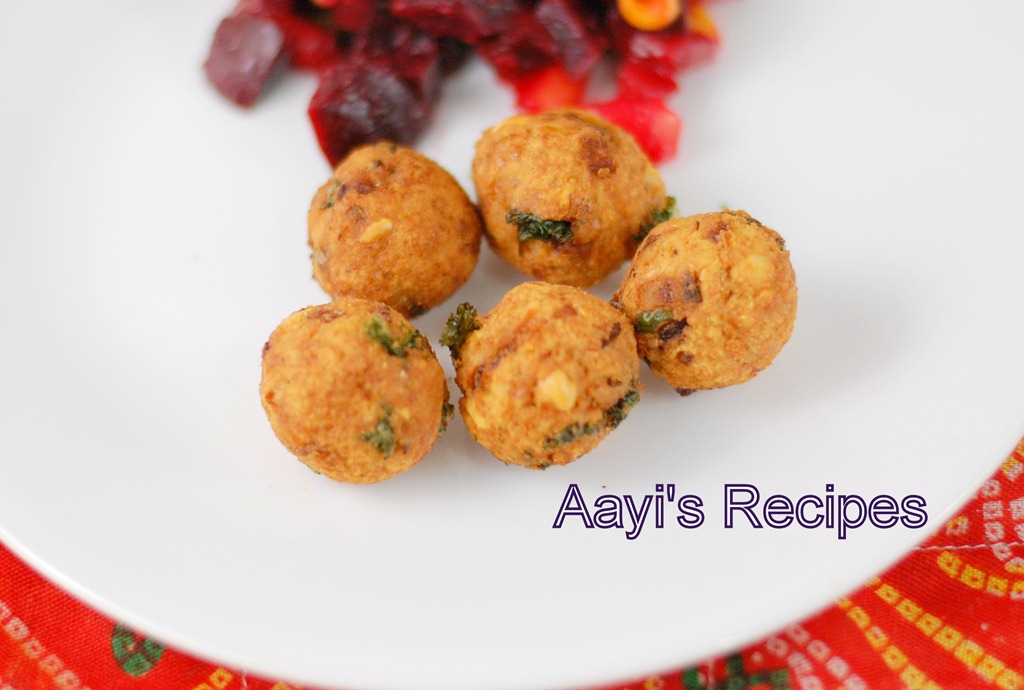 Chickpeas Vadas – Inspired by Falafel