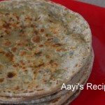 Methi-Potato Parathas