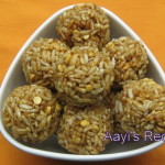 puffed rice laddu