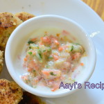 raita with chutney pitto