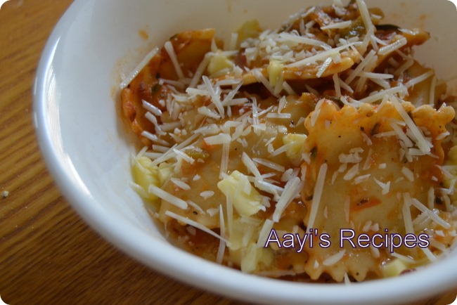 Tomato Vegetable Pasta Sauce For Ravioli / Spaghetti