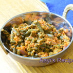 Long Beans-Coconut Sidedish (Valasangi Sukke / Alsande sukke)