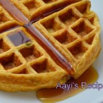 Wheat Flour – Flax Seed powder – Zucchini Waffles