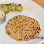 Zucchini – Peanut Parathas